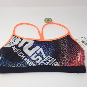 REEBOK SPORT BRA FOR WOMEN SIZE L